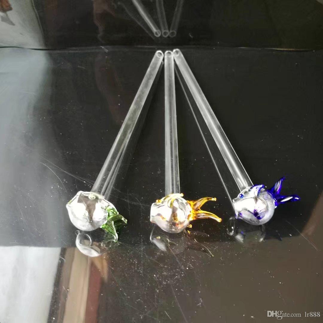 

Head of the mouth , Wholesale Glass bongs Oil Burner Glass Pipes Water Pipes Oil Rigs Smoking Free Shipping