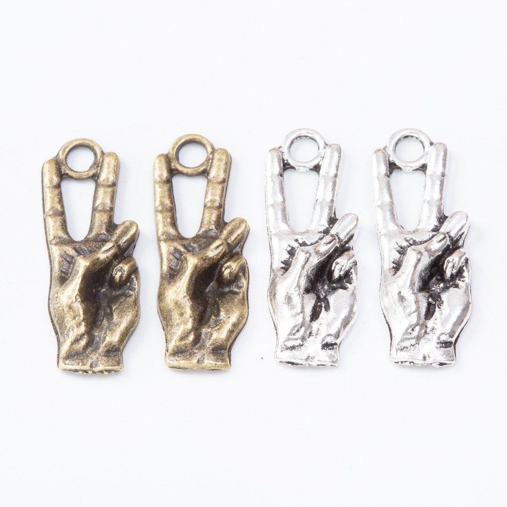 I Love You Sign Language Asl Earrings Charm Dangle Earrings Best Friend Gift Tamielle Com