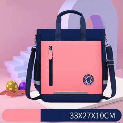 

Children Messenger Bags Kids School Supplies Boys and Girls Cram Bags Solid Color High Quality School-bags 2020 New Style 4 Colors, Blue1