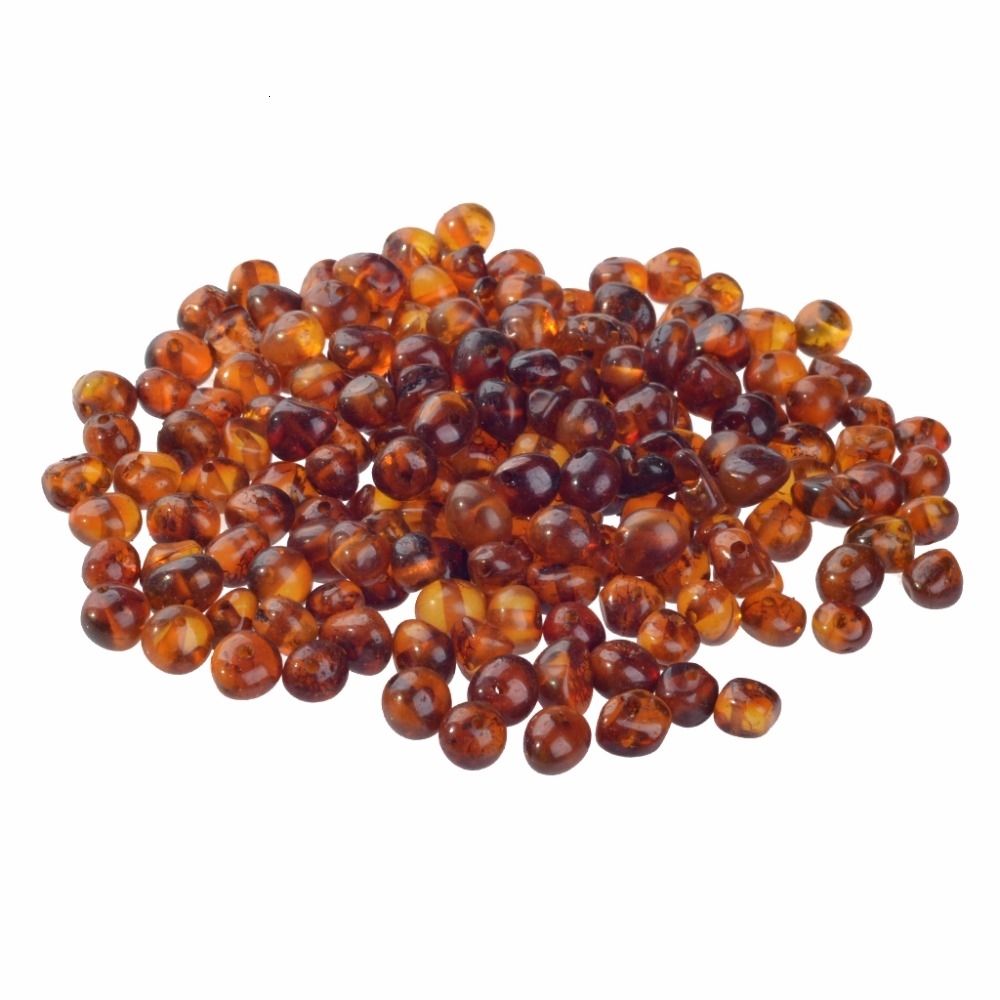 

Baltic Amber Beads 5-6mm Width Pre-Drilled Holes for Stringing Jewelry-Bulk DIY Supplies for Making Teething Necklace CJ191210