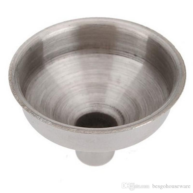 

35*25mm Stainless Steel Hip Flask Funnel For All Hip Flask Kitchen Tools Mini Portable Wine Funnel Universal Hip Flasks Funnels BH2091 ZX