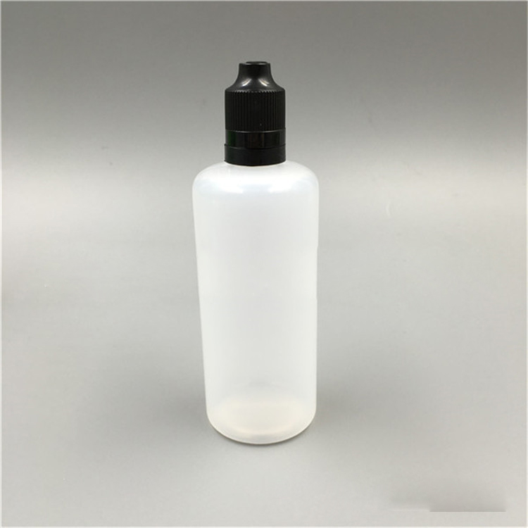 

500Pcs 120ml E-Cig E Liquid Bottles Translucent PE Plastic Dropper Empty E Juice Bottle 120 ml with Colorful Tamper ChildProof Cap Long Tips
