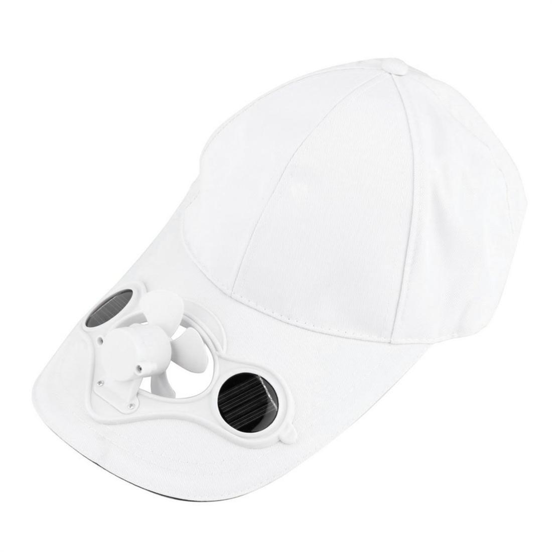 Deporte Al Aire Libre Gorra Enfriamiento Ventilador Fresco Sombrero Senderismo Verano 5 Colores Pesca Energ/íA Solar