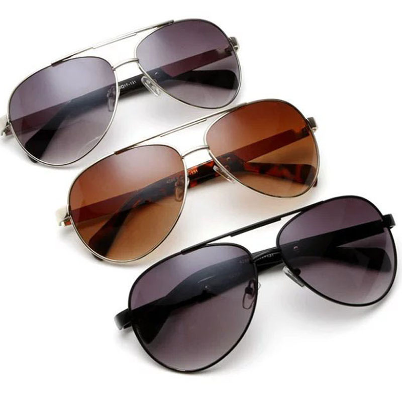 

2019 Luxury Designer Brand Sunglasses for Men Women Classic Vintage Sunglasses Man Woman Metal Designer Eyeglasses Sports Sun Shades
