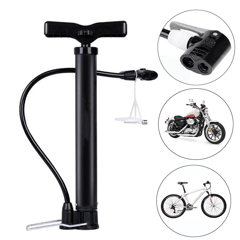 

Portable mini bicycle Pump 120/160PSI Floor Standing bike tire Pump Basketball Pump Motorcycle Tyre Hand Inflator Bicycle Tool