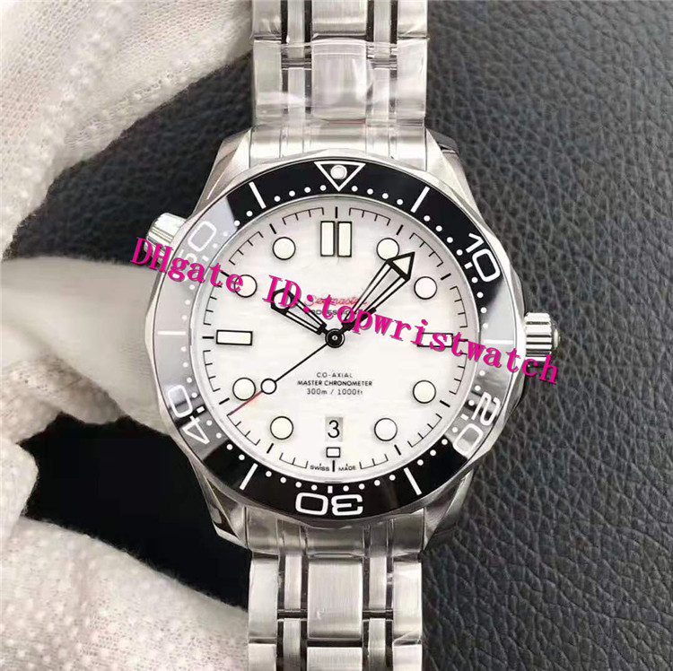 

VS 300M Diving Watches Mens Wristwatch Luxury Mens Watch Swiss 8800 Automatic Mechanical Sapphire Ceramic Dial Stainless Steel Waterproof, Slivery;brown