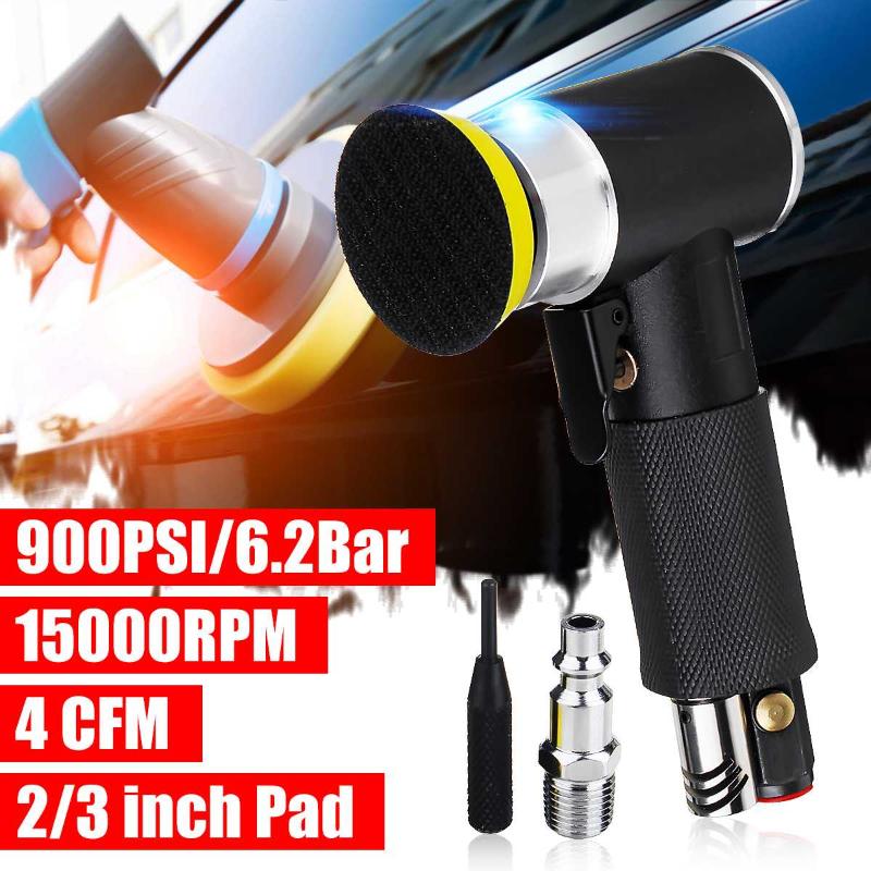 

2 Inch/3 Inch Mini Air Sander Polisher Electric Grinding Polishing Machine Set Air Angle Sander Pneumatic Tool with Sanding Pad