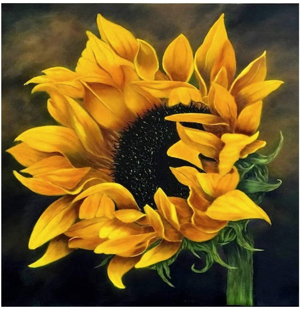 Sunflower Painting On Canvas