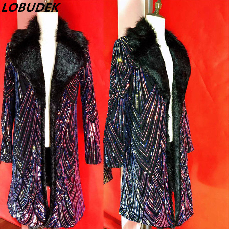 plus size fur lined coat