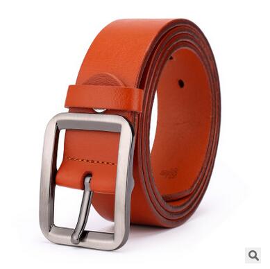 

2019 New Fashion Mens Belts Pin Buckle Genuine Leather Design Mens Belt Women Waist Belts Free Shipping Loui Belts For Men V100CM-125CM 006, Black