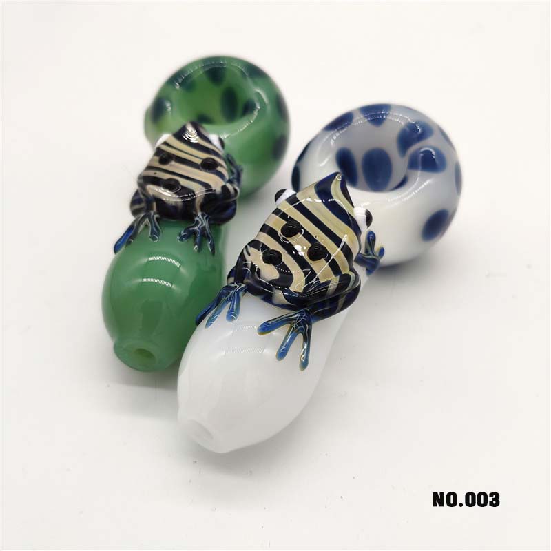 

Smoking Glass pipes Oil Burner Hand pipes Paws Frog Cute Water Pipe for free shipping bb