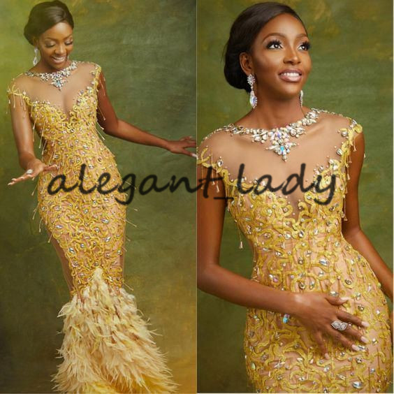latest lace dresses