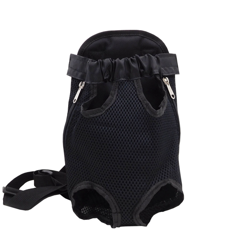 

Black Outdoor Out Portable Pet Backpack Pet Supplies Mesh Cat Dog Bag Foldable Breathable Bag