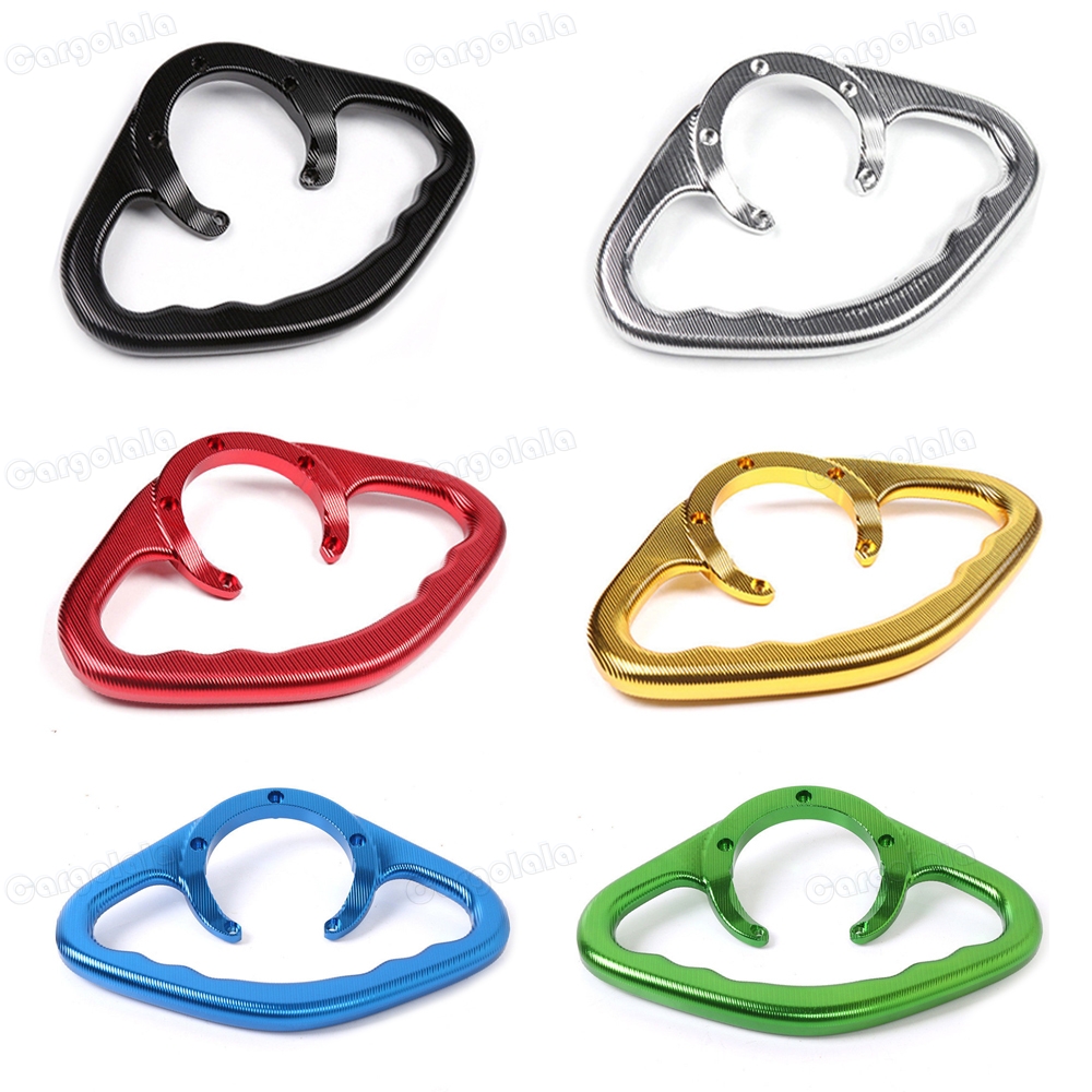 CNC moto passager Grip Grab Maniques main réservoir barre pour Kawasaki Ninja 250R / EX250 ZX6R / ZX636 / ZX9R / ZX10R / ZX12R / ZX14R Z800 / Z10