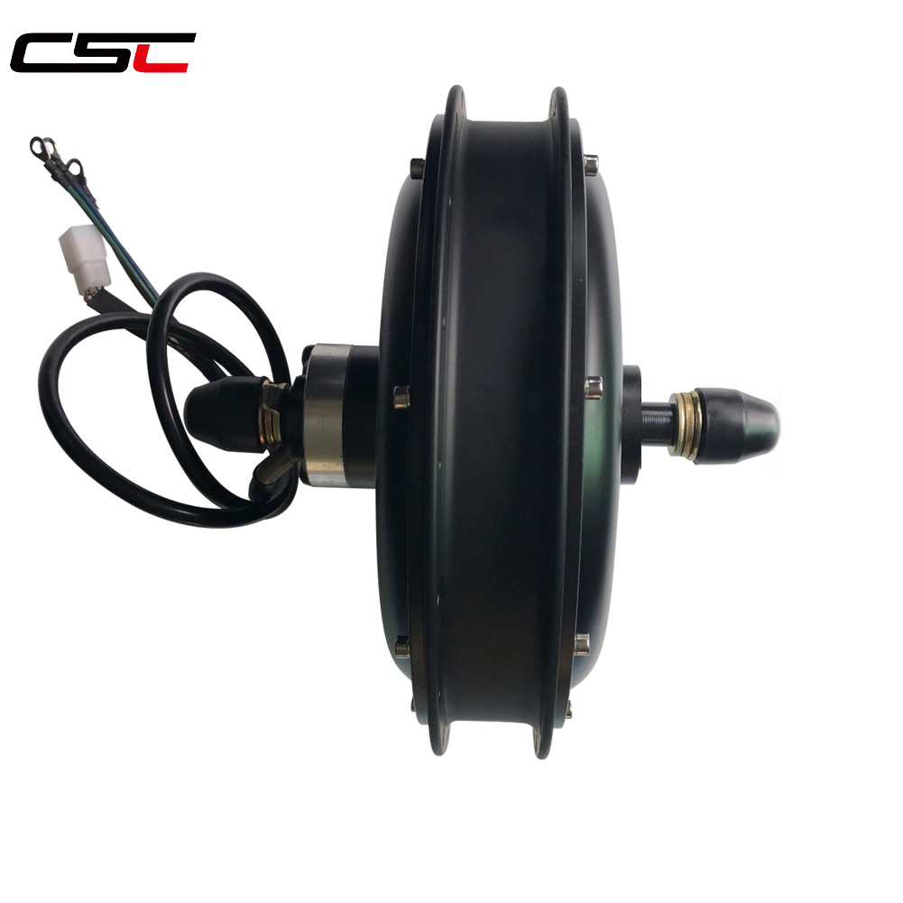

48V 1500W Electric Bike Brushless Gearless Snow Fat Tire Bicycle Motor IP54 Approved Front and Rear Hub Motor