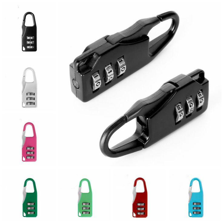

3 Mini Dial Digit lock Security Travel Safe Lock Number Code Password Combination Padlock for Padlock Luggage Lock of Gym LXL1260-L