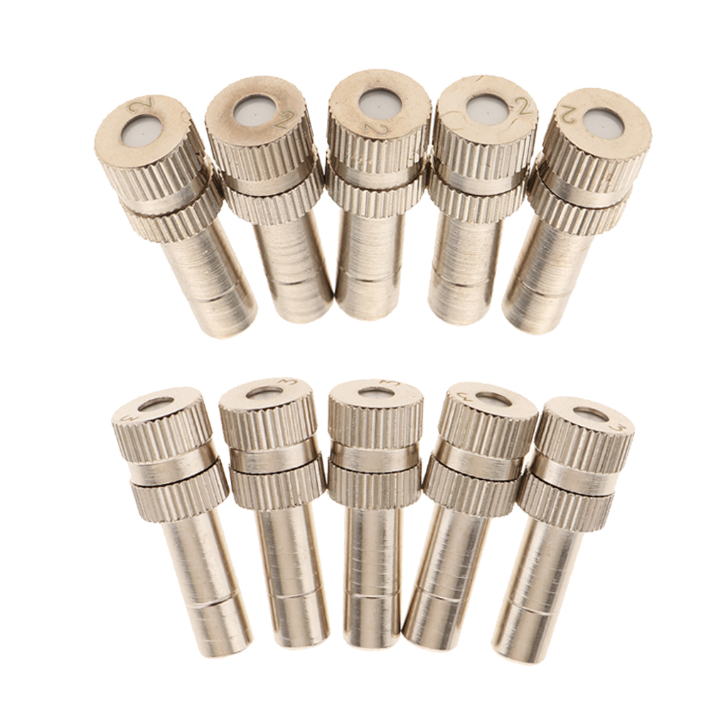 

10x 0.2mm 0.3mm micro water fog misting nozzle spray irrigation sprinkler garden