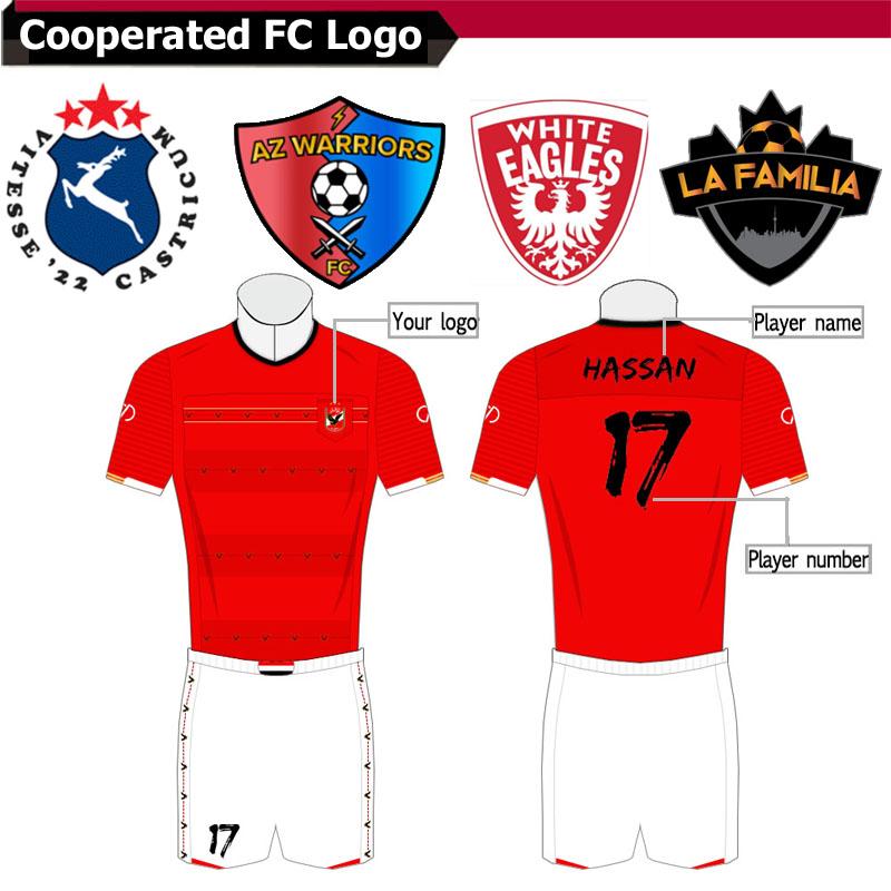 

Diseño Kit de fútbol mujer Jersey de fútbol de formación conjuntos versión en blanco personalizado nombre Número Jersey logo triSeven, Gray