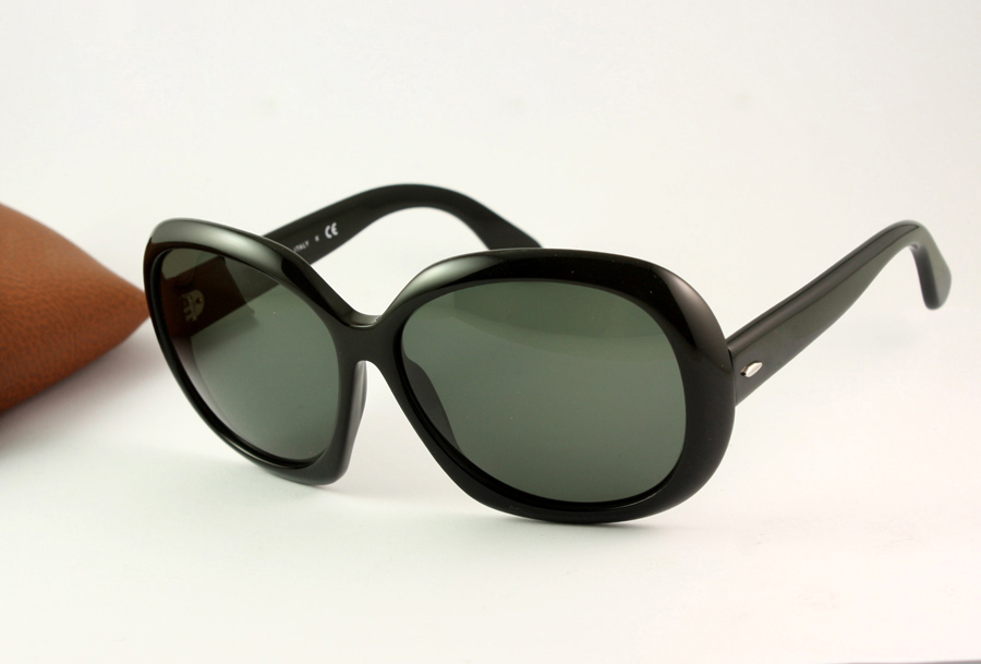 

Womens Luxury Jackie Ohh II Sunglasses New Style Fashion Glasses High Quality 4098 Black Eyewear Green UV400 Lens 60mm