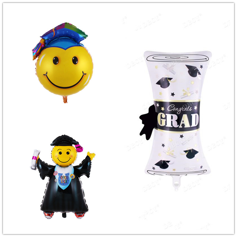 

DBCY 28inch 29inch 40inch inflatable foil helium balloon graduation foil celebration printed party Cartoon image decoration balloon