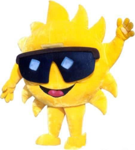 

2019 factory new Yellow sun flower mascot costume Adult Size free shipping, As pic