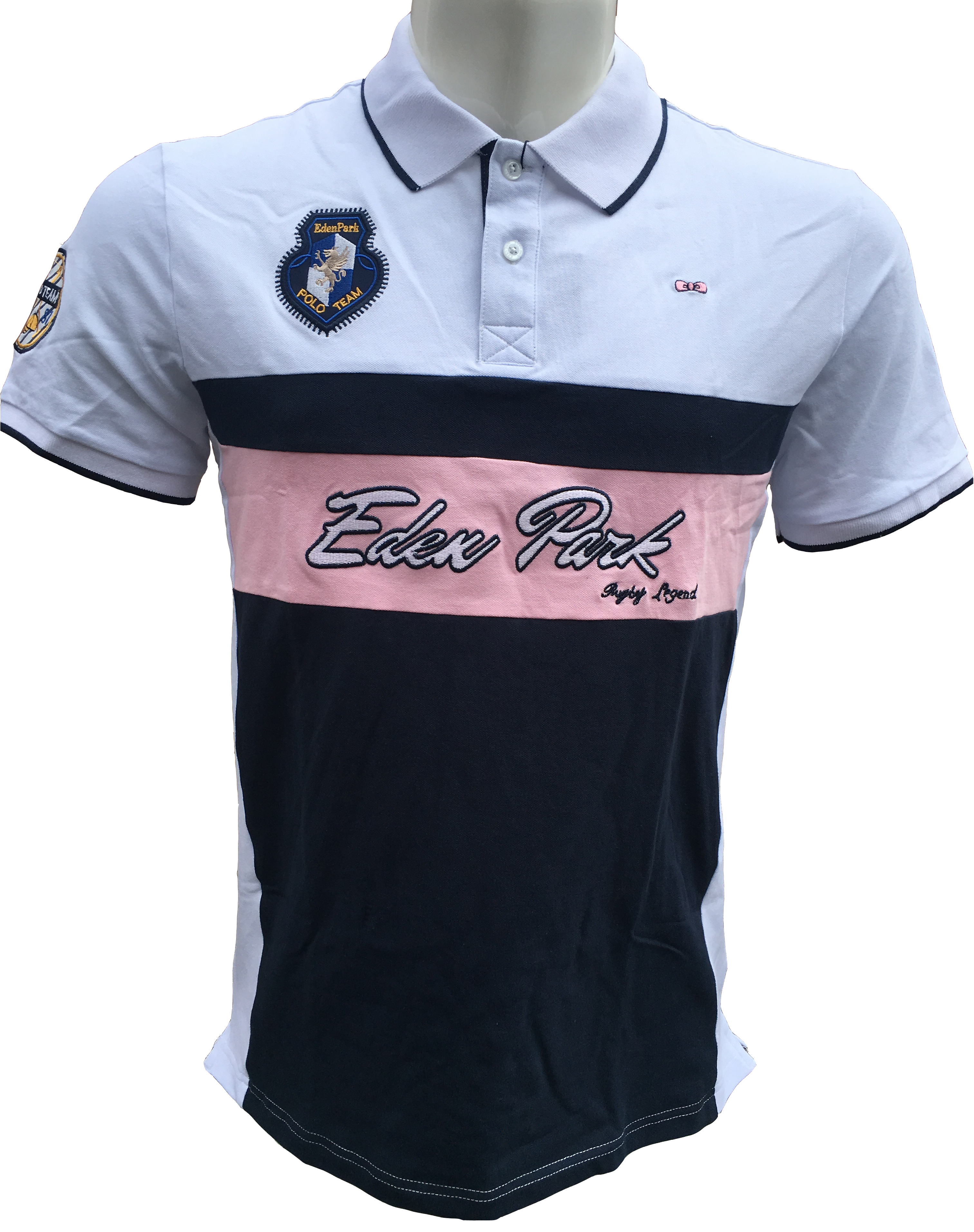 

Summer Mens Shirts Plus Size M-3XL Brand New Men POLOS Shirt High Quality Men Cotton Short Sleeve Shirt Brand EDEN PARK shirts clothing, White;black