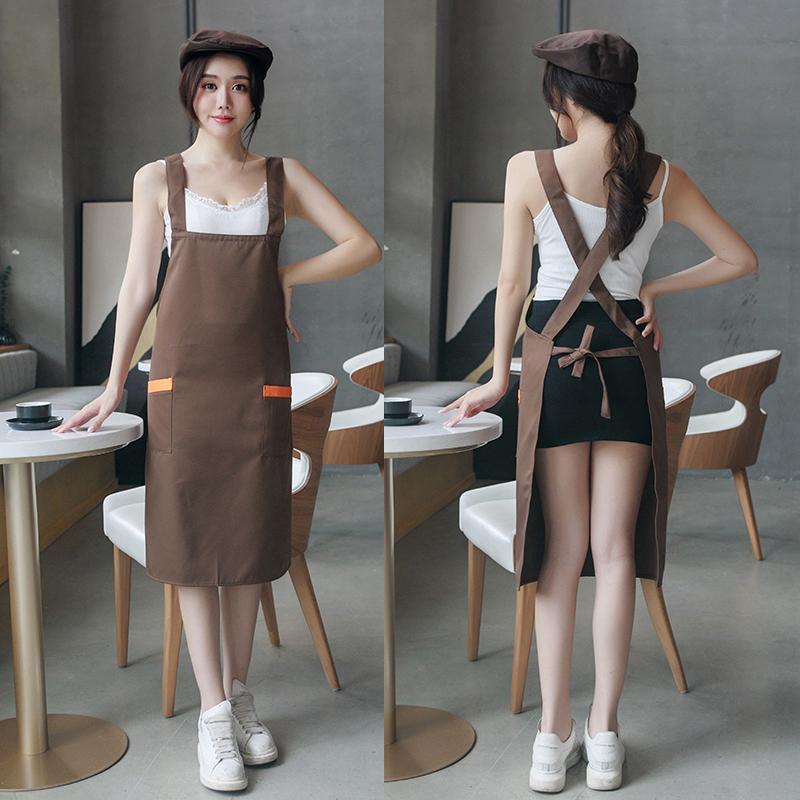 

Customized advertising apron custom printing work supermarket restaurant