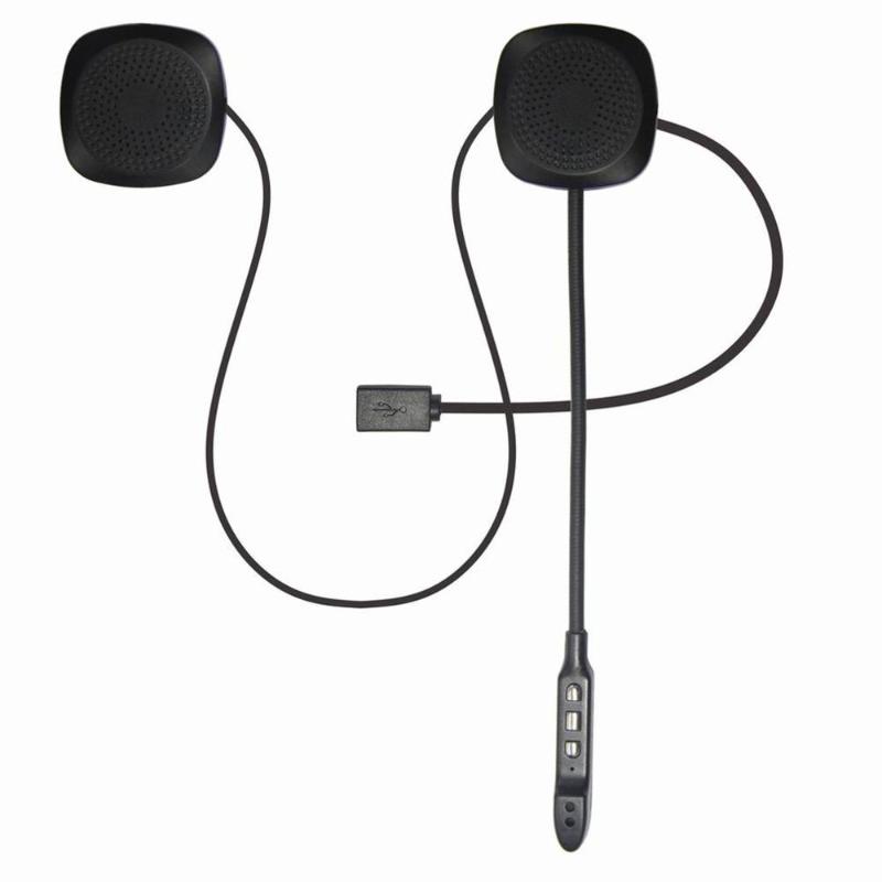 

Motorcycle Helmet Headset Waterproof Moto Wireless Anti-interference Helmet Headset Intercom for Motorcycle T2