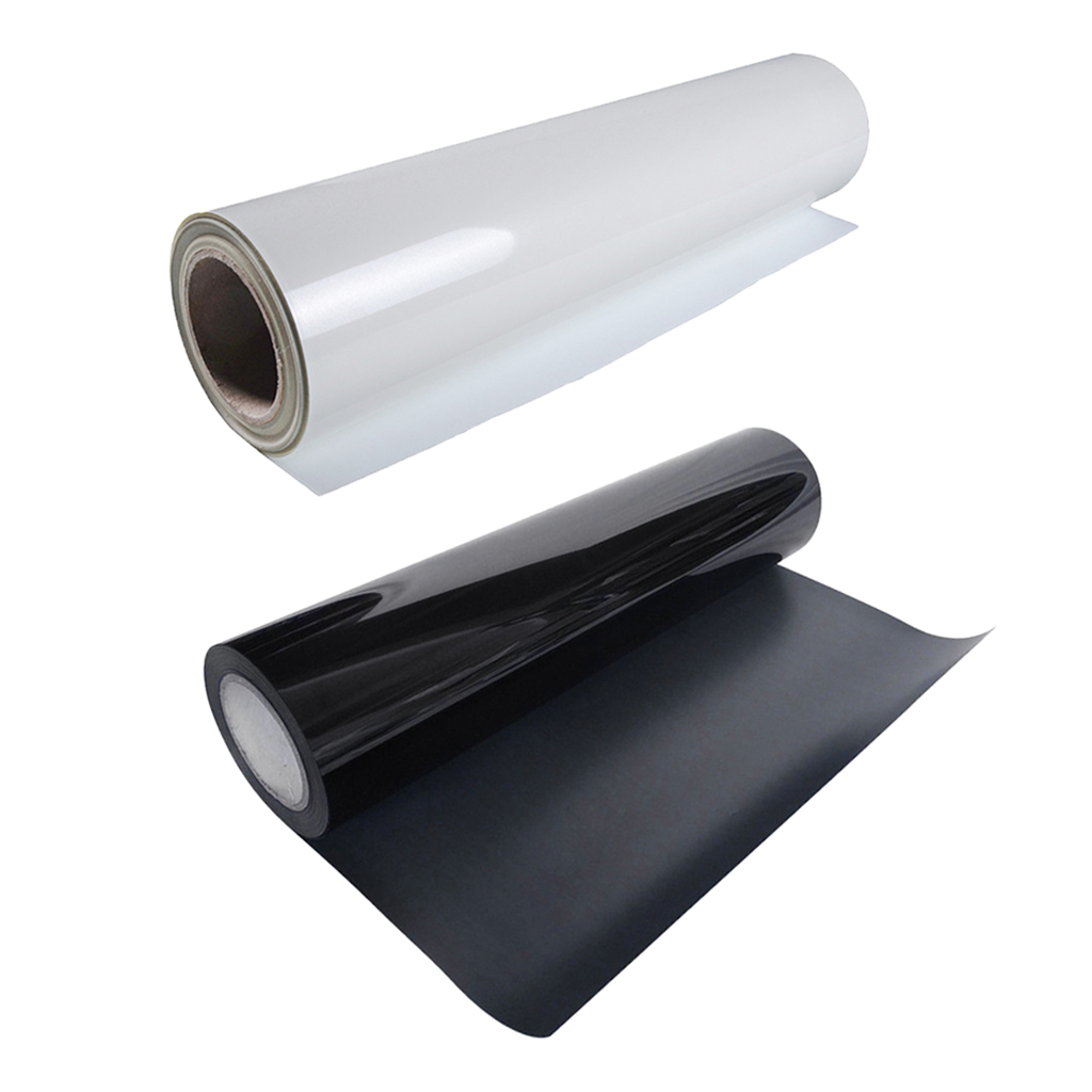 

2Roll 1yd Printable Transfer Vinyl HTV Film For Iron ON DIY T Shirt Bags