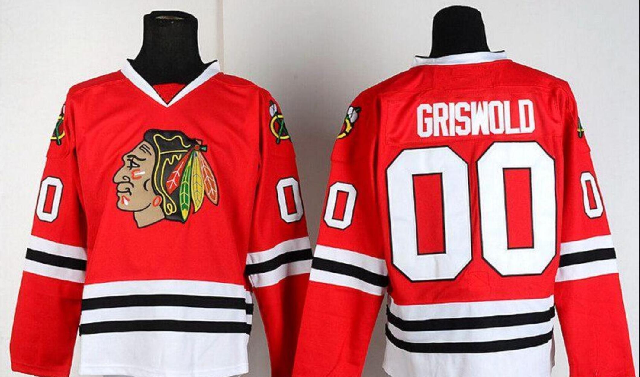 clark griswold blackhawks jersey