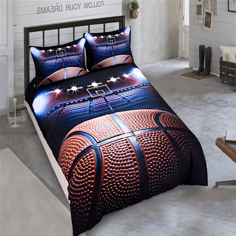 

2018 New 3D Polyester Duvet Cover Set With Basketball High Quality Twin  Queen Bedding Sets#N-YY, Nyy 322