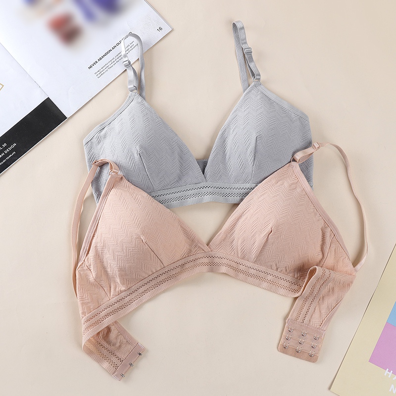 

Summer Thin Women Seamless Bras Sexy Lingerie Push Up Bras Seamless Deep V Lace Wireless Underwear, Black
