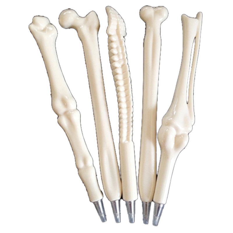

50Pcs Bone Pen Ball Pens Monster Toy Ballpoint Pen Stationery School Supplies Office Accessories
