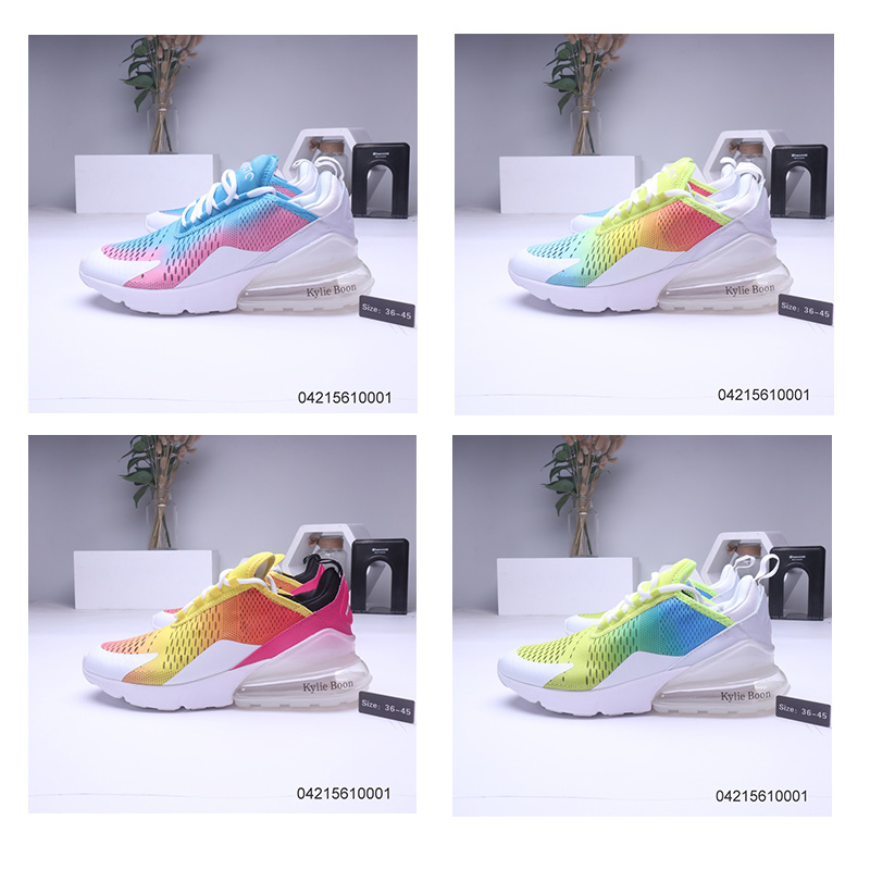 

2019 Hot running shoes for men women SUMMER GRADIENTS triple black BARELY ROSE white red Tiger breathable mens trainer outdoor shoe sneakers, Color2