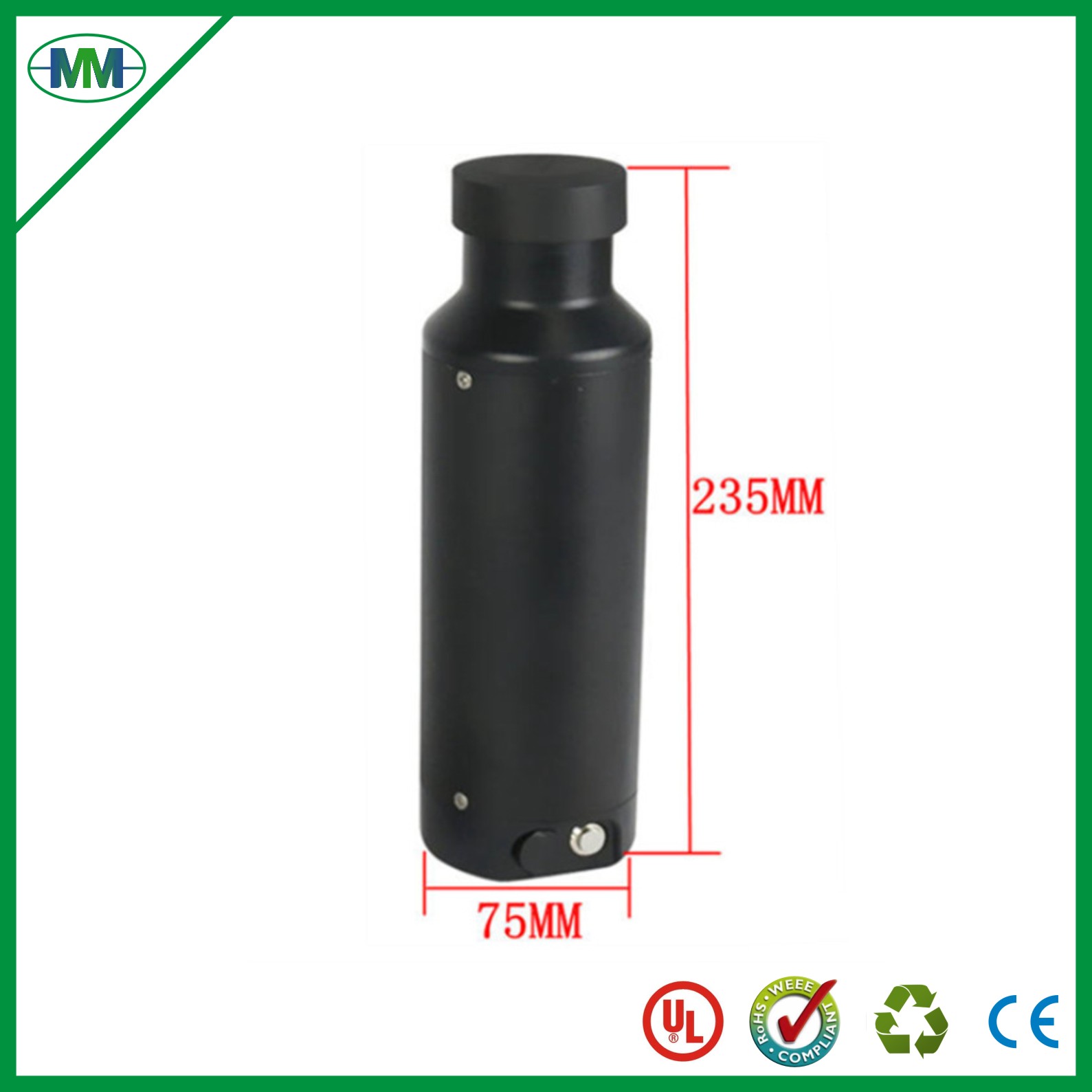 

EU US No tax 10S2P New 36V 5.2ah 5.8ah 6.4ah 7ah Bottle Battery rechargeable 36volt Battery for Escooter with BMS and charger