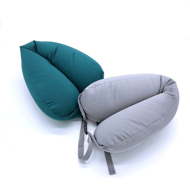 Polyester fabric travel Rest pillow neck pillows cushion U Shaped cushions headrest maternity for car sleeping-image-526881535