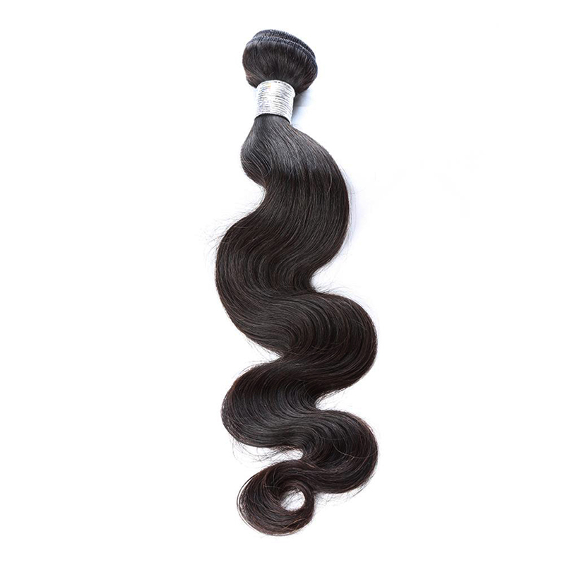 

Bellahair Indian Human Hair Bundles Body Wave 1PCS 100% Virgin Hair Weft Extensions Natural Color 10-28