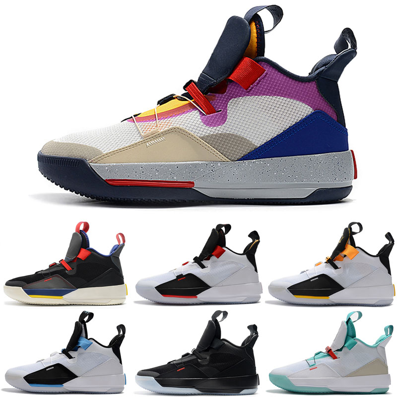 

Jumpman 33 XXXIII Basketball Shoes Future of Flight Guo Ailun Tech Pack Man Shoe 33s Luxury Sneakers Men Designer 33S Shoes 8-12