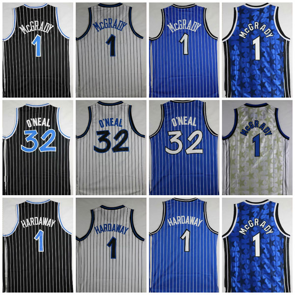 

Top Quality Shaquille #32 O Neal Jersey Penny #1 Hardaway Jerseys Tracy #1 McGrady Jerseys Stitched College Shirts Mens O'Neal Shirts S-XXL, Cc12
