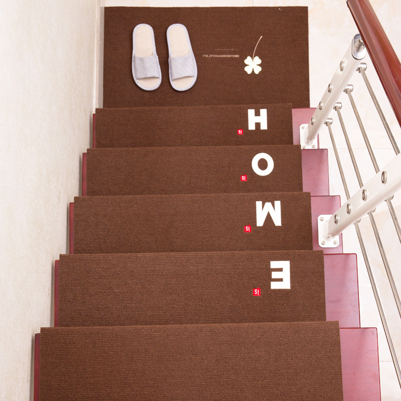 Pavimento In Poliestere Rettangolo Antiscivolo Adesivi Animali Stair Mat Assorbimento Di Acqua Stair Carpet Autoadesive Mats Staircase Pads Decorazione Domestica
