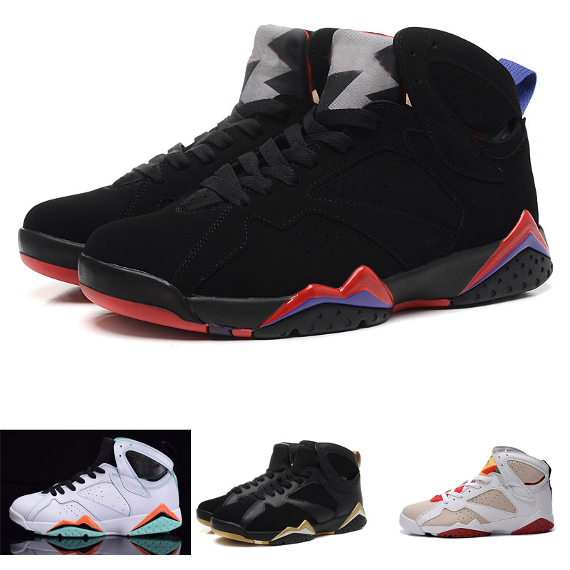 j7 true flight french blue vii for men basketball shoes sport boot hot selling mid classic 7s sneaker boot