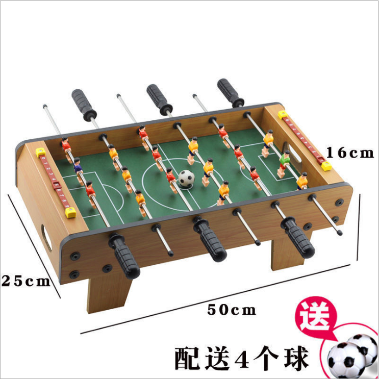 

Wooden Children Tabletop Foosball Table Football Machine Double Christmas Gift Toy Boy Adult Entertainment Bar Games Table 51CM#ppa