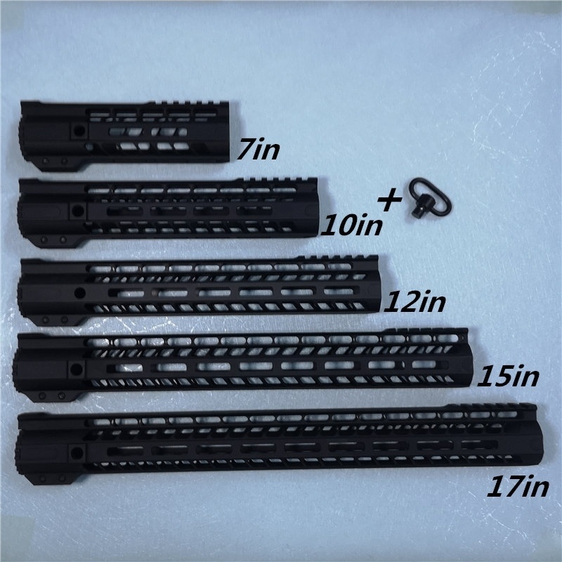 

New style high quality ar15 free float mlok handguard 7 10 12 15 17inch picatinny rail mount bracket M4 m16