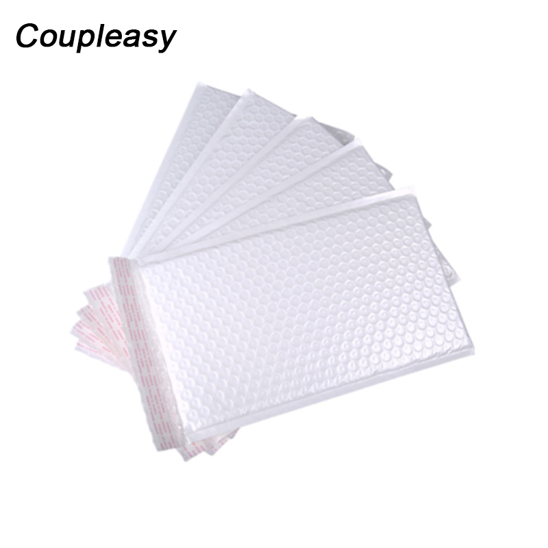 

10Pcs High Quality Bubble Envelope Pearl White Poly Mailer Self Seal Adhesive Bubble Bag Shipping Envelopes With 3 Sizes