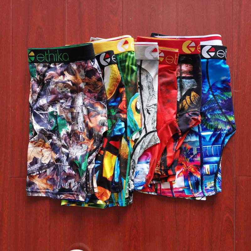 

In Stock Mens Designer Underpants Underwear Boxers Shorts Men' Male Swimwear Men Beach pants Comfortable Breathable Cuecas Boxer, Bags without boxer