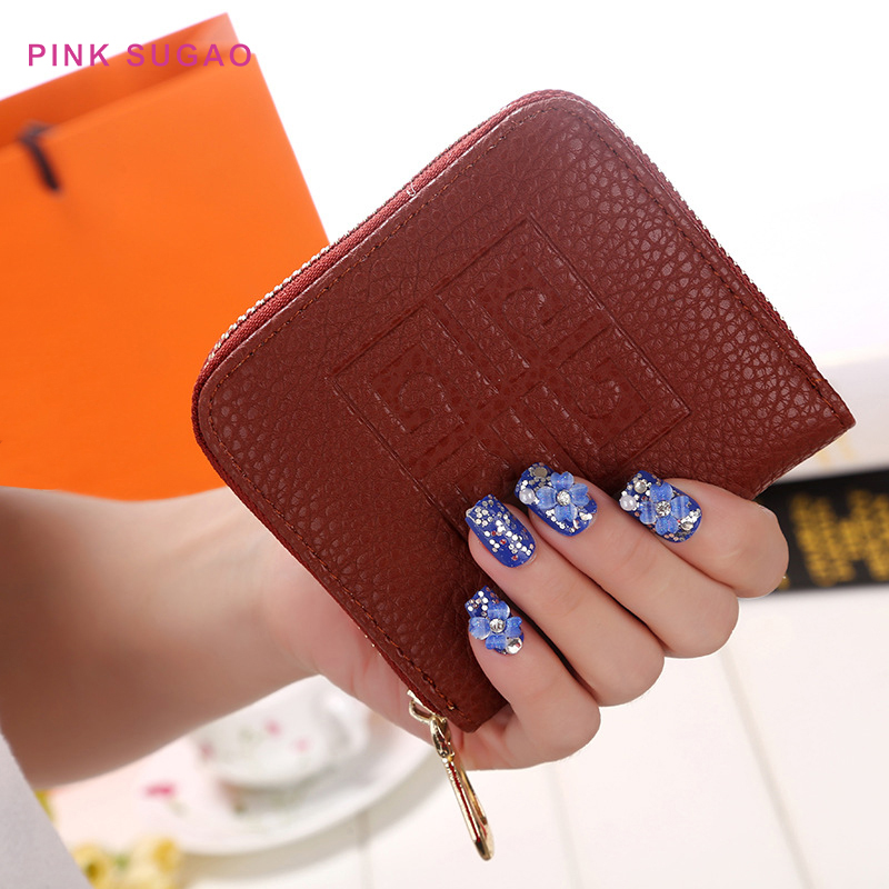 

Pink sugao designer wallet women coin purse short style card holders 2020 hot sales pocket luxury mini wallet new fashion clutch bag, Choose from below