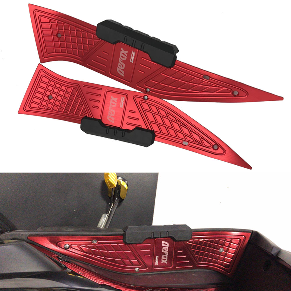 

Modified Motorcycle Footrest Foot Rest Mat Plate Pad For NVX155 150 125 Aerox155 L155 150 2015-2019 2018 2017 Accessories