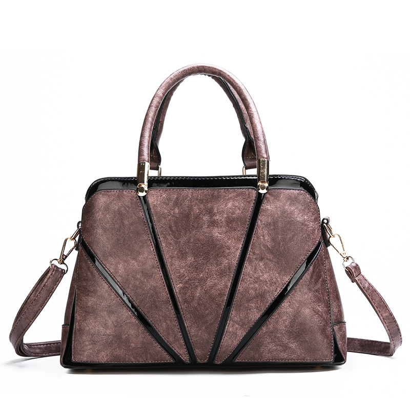 

handbag 2019 new Korean version of casual high-capacity bag shoulder messenger bag, Black