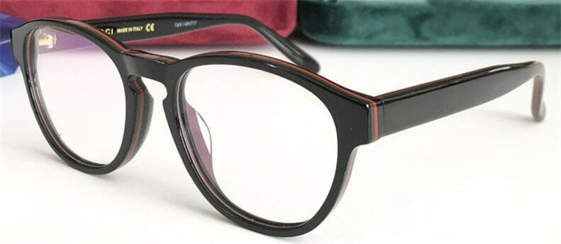 

New glasses prescription eyewear frame round frame designer fashion style top quality transparent lens with original case 0273