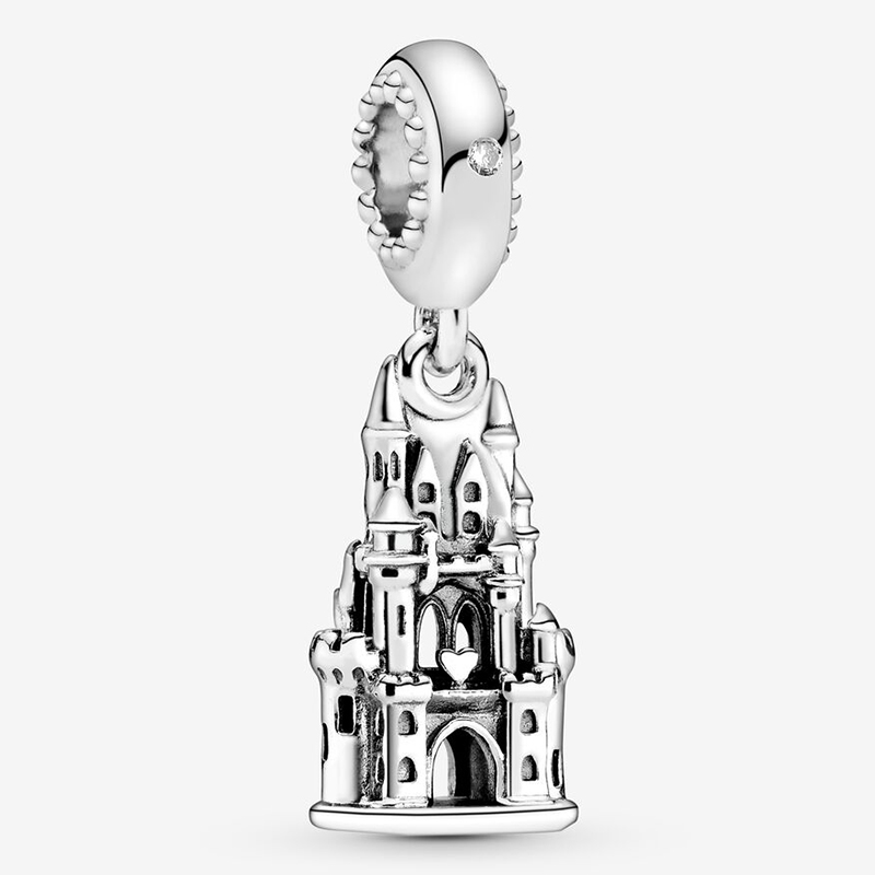 Fit Pandora Bracelet Charm Silver Royal Castle Dangle Style Charms Beads Bracelets 925 Bangle Gift DIY Jewelry With Original LOGO-image-492231469